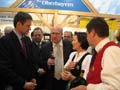 Hoher Besuch aus Russland zu Gast am Stand