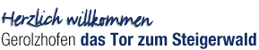 Herzlich Willkommen
