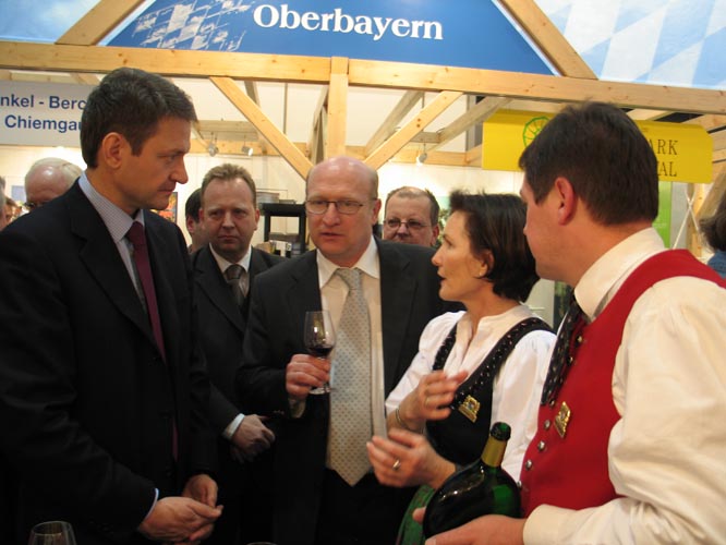 Hoher Besuch aus Russland zu Gast am Stand